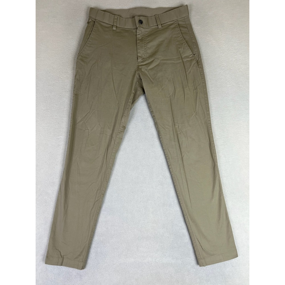 Fabletics Pants Men's 32x32 Beige The High Side Chino Slim Fit Stretch